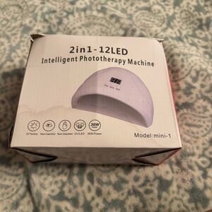 Nails 💅🏻 2-in-1 12 LED Phototherapy Nail Machine 💅🏻